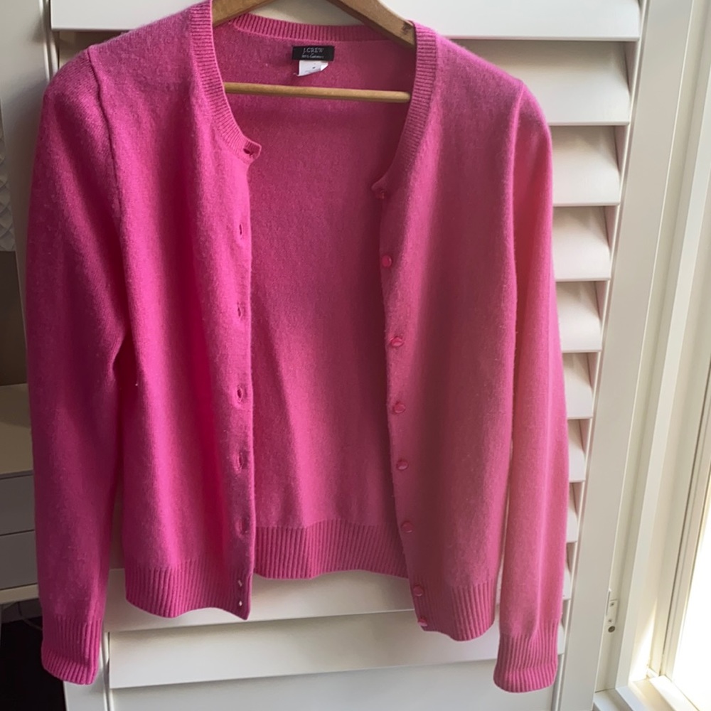 J Crew 100% cashmere sweater M